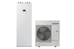 SAMSUNG ClimateHub Split EHS AE260RNWSGG/AE090RXEDGG berendezés 260 literes HMV tárolóval 3 fázis (MWR-WW10N távszabályzó vásárlása kötelező)